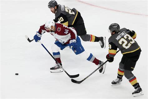 Golden Knights hope to reduce penalties against Colorado Avalanche ...