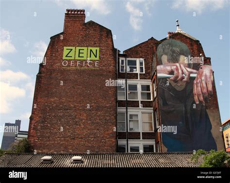 Mural In The Northern Quarter Of Manchester By German Street Artist