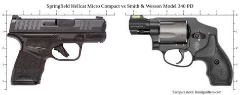 Springfield Hellcat Micro Compact Vs Smith Wesson Model Pd Size