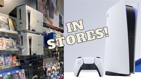 LOADS OF PS5 PLAYSTATION 5 IN STORES AVAILABLE NOW BIG WALK IN