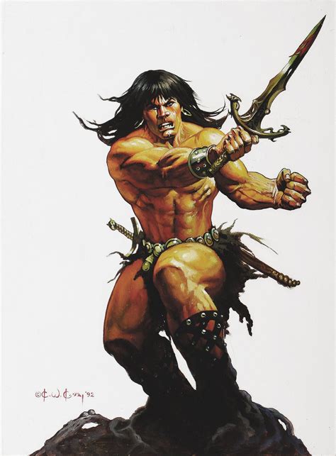 Ken Kelly Conan 1992 Conan The Barbarian Conan Conan The Conqueror