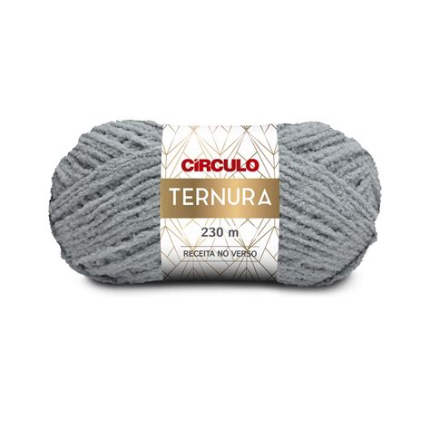 Kit 5 Novelos Fio Lã Ternura 100g 230m Círculo Tricô Crochê