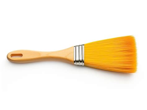 Premium Photo Paintbrush Isolated White Background