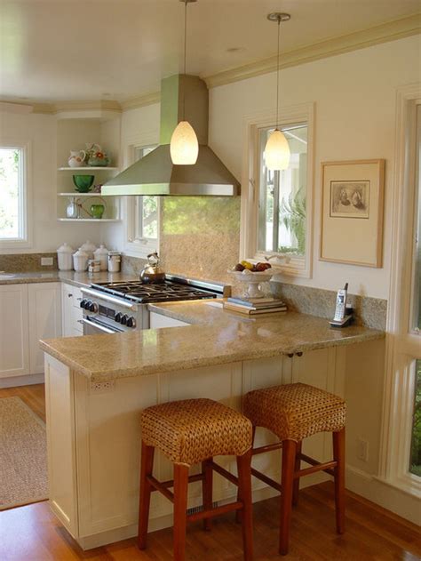 Granite Peninsula Home Design Ideas, Pictures, Remodel and Decor