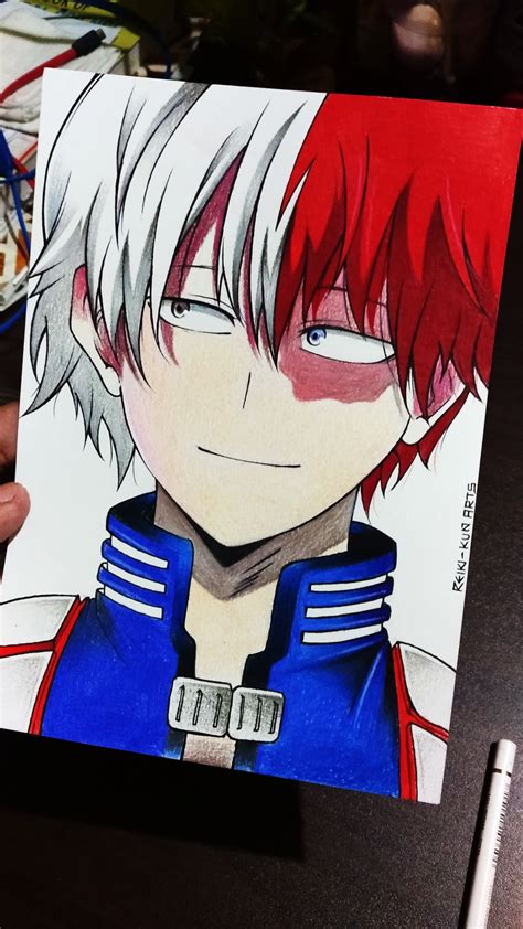 Todoroki Drawing My Hero Academia Hoyolab