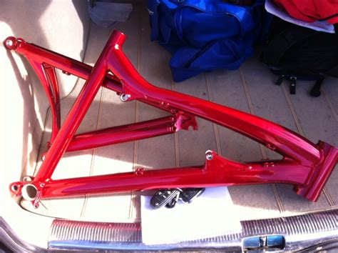 Powder Coating New Life For An Old Mtb Frame Singletracks Mountain