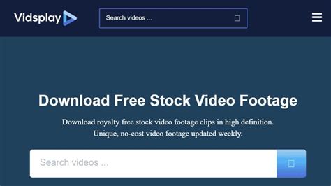 Best Free Stock Video Websites In Sanjay Tech Tips