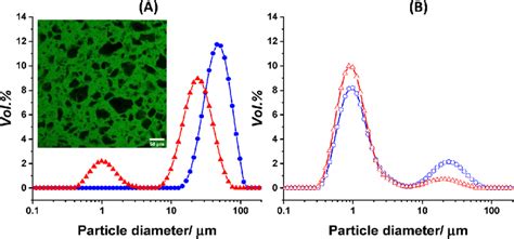 A Particle Size Distributions Psd Of The Coarse Sbpm Particles