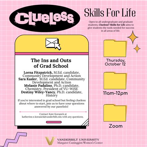 Clueless Skills For Life Margaret Cuninggim Women S Center