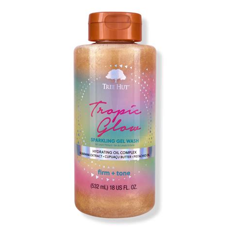 Tropic Glow Sparkling Gel Wash Tree Hut Ulta Beauty Gel Wash