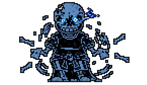 Outerdust Sans Sprite By Dustblue3795yt On Deviantart