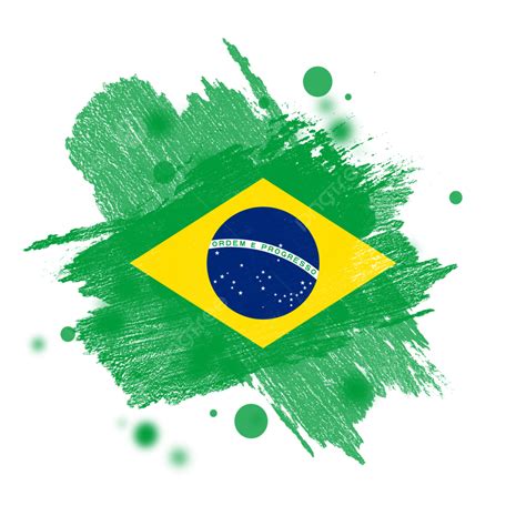 Bandeira Do Brasil Elemento Png E Psd Png Brasil Bandeira Brasil