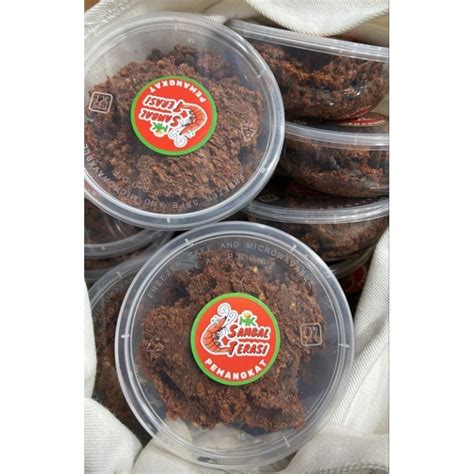 Jual Sambal Terasi Panggang Kering Mk Pemangkat Sambal Terasi Kering