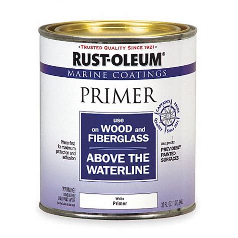 Rust Oleum Primer Exteriorinterior White Fiberglasswood Interior