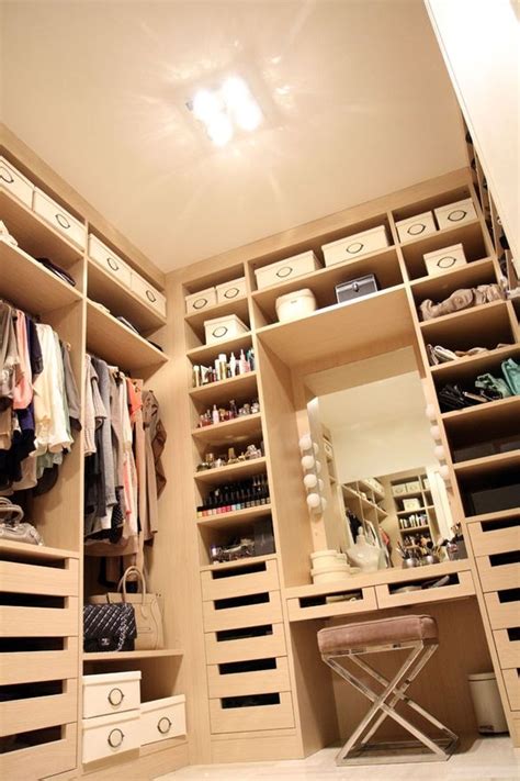 Walk In Closet Ideas With Vanity