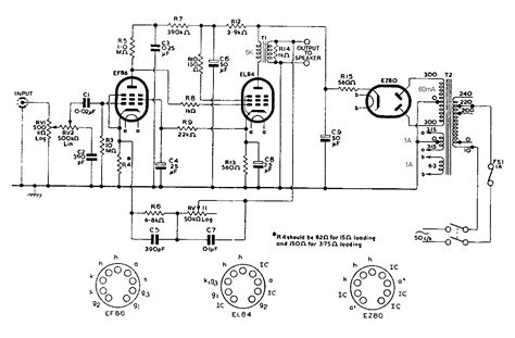 Schematic For A Single Ended Tube 12AX7 EL84 R Diytubes 57 OFF