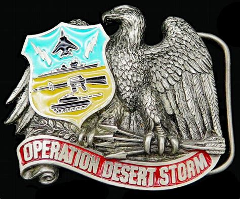 Operation Desert Storm Military Gulf War Patriotic Vi… - Gem