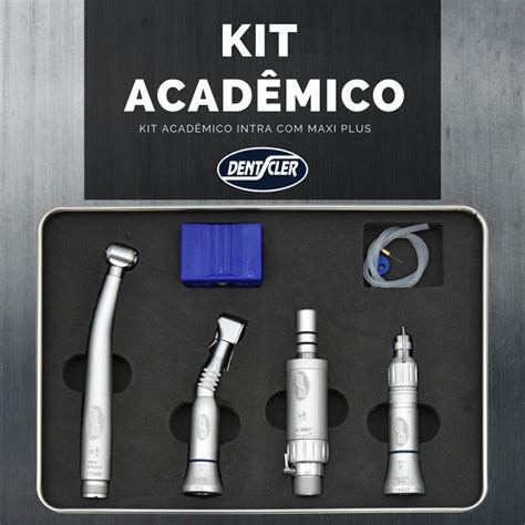 Kit Acadêmico Intra Maxi Plus Dentscler CD Dental