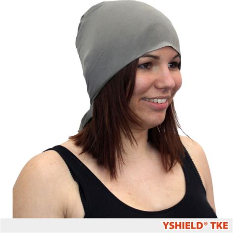 Emf Shielding Headgear Silver Elastic Fabric