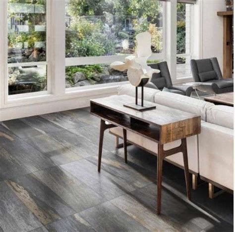 Square Foot Florida Tile Home Collection Longitude Slate Grey In