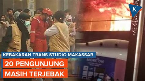 Kebakaran Trans Studio Makassar Karena Korsleting Listrik Pengunjung