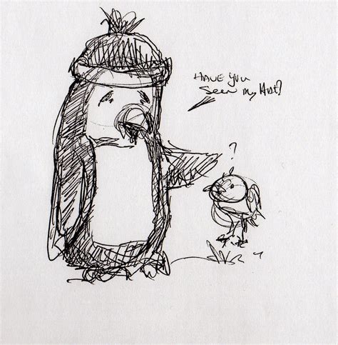 Stephen's site : Penguin sketches part 2