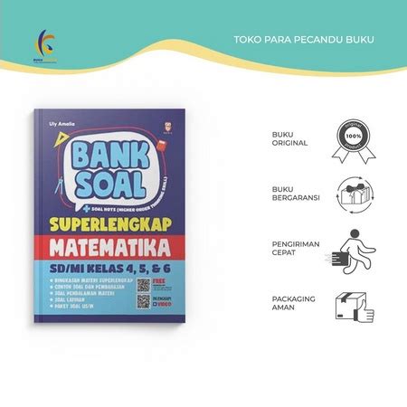 Jual Buku Pelajaran Bank Soal Soal Hots Superlengkap Matematika Sd