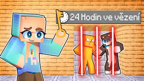 ZAVŘELA JSEM DALA NA 24 HODIN DO VĚZENÍ V MINECRAFTU YouTube