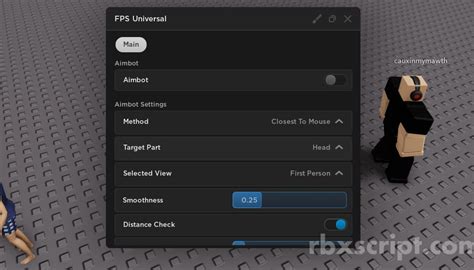 Universal Aimbot Esp Team Check Scripts Rbxscript