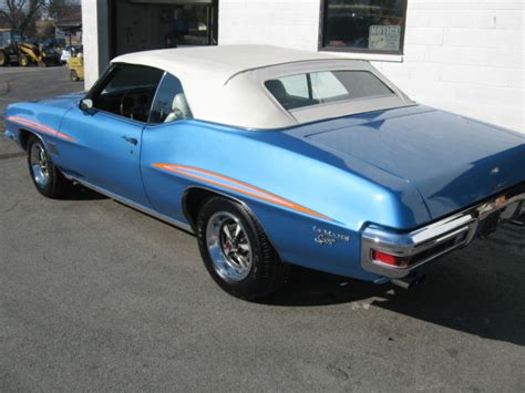 Pontiac Le Mans Convertible 1971 Blue For Sale 237671p150476 1971