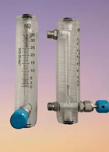 Water Acrylic Body Rotameter For Industrial Use 30000 LPH At Rs 800