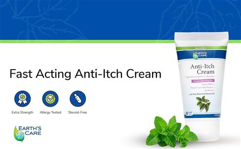 Amazon Earth S Care Anti Itch Cream Extra Strength Soothes