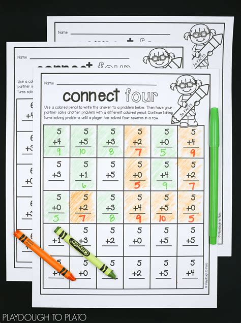 Free Math Fact Fluency Worksheets