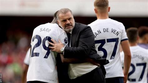 Arsenal 2 2 Tottenham Ange Postecoglou Has Spurs Heading In Right