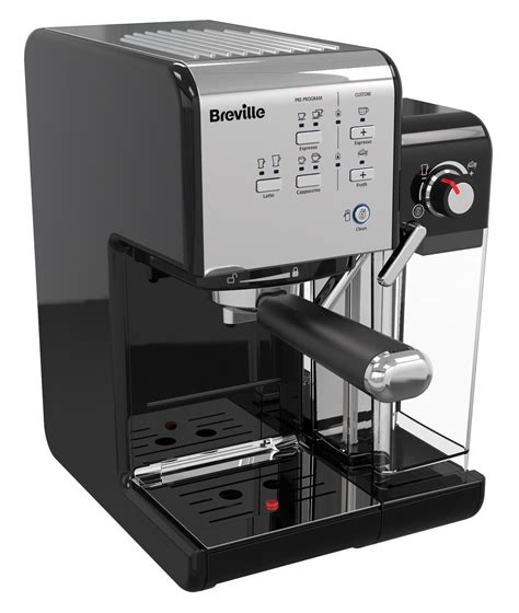 BREVILLE Coffee House One-Touch VCF107 Coffee Machine In Black & Chrome ...