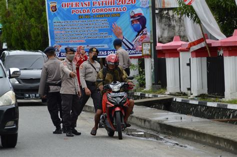 Disiplinkan Masyarakat Terkait Protokol Kesehatan Polda Gorontalo