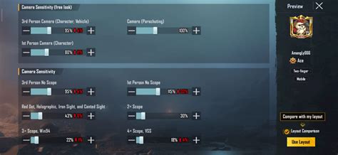 Guide Setting Sensitivitas Dan Layout Pubg Mobile Versi Nft Badman
