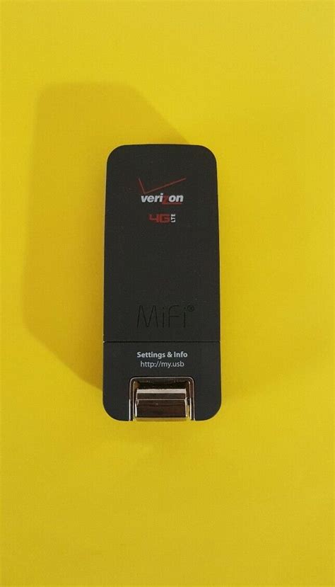 New Verizon Mifi Usb620l U620l 4g Lte Global Usb Modem Blackverizon Ebay