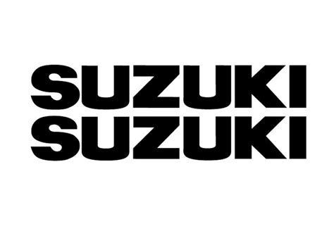 Suzuki Replacement Stickers Set Of 2 Vinyl Stickers 18 Etsy