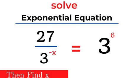 A Nice Exponential Equation Exponential Equation You Should Learn This Trick Telemath