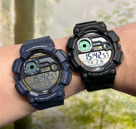 Casio Digitaalinen Rannekello Kalastusajastin WS 1500H 1AVEF