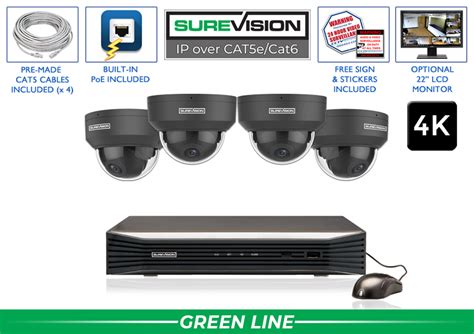 Elevate Your Security with Our 4K Dome Camera System – Get Yours Now!