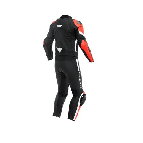 Mono Dainese Avro 4 2PC Negro Rojo Blanco Motorecambios VFerrer