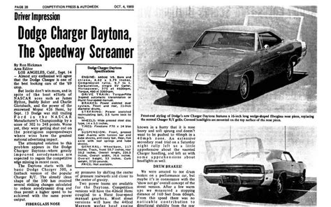 Introducir 86 Imagen 1969 Dodge Charger Daytona Top Speed Abzlocalmx