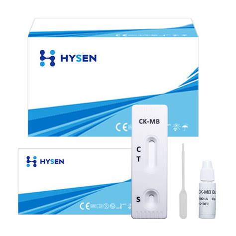 Rapid Cardiovascular Disease Test Ck Mb Hysen Hangzhou Biotech