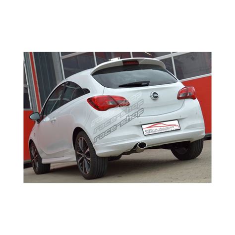 Sport Exhaust Silencer Opel Corsa E Ece Approval T X Races