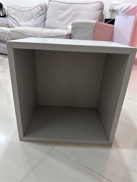 Ikea Eket Wall Mounted Shelving Unit In Light Grey Furniture And Home Living Furniture Shelves