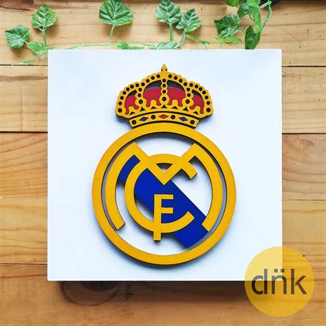 Cuadro 3d Escudo Real Madrid L