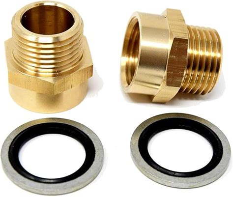 Adaptador De Rosca G Bsp A Rosca Npt Rosca Estadounidense Con Junta