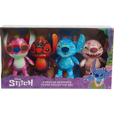 Disney Lilo Stitch Stitch Hawaiian Elements Exclusive Plush Pack Just